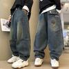Boys' Trendy Jeans: 2025 Spring/Autumn Style Casual Long Pants for Kids