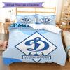 Dynamo Moscow Pride Bedding Quilt Set Quilt Cover Pillowcase Home Decoration Birthday Gift (1 * duvet cover + 2 * pillowcase, without core)