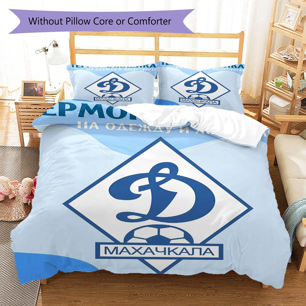Dynamo Moscow Pride Bedding Quilt Set Quilt Cover Pillowcase Home Decoration Birthday Gift (1 * duvet cover + 2 * pillowcase, without core)