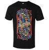 T-shirt in Cotone con Stampa Teschio legata alla Band ANTHRAX Taglio Ampio e Comodo Adatta Sia a Unisex che a Donne