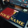 Custom Name Genoa Cfc Mouse Pad Large Gaming Table Cushion Nonslip Laptop Tablet Big Mousepad Xxl Mat Mini Pc Playmat With Lock Edge