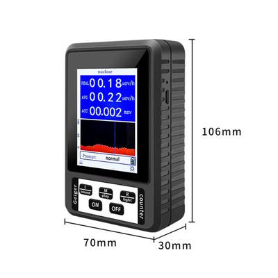 Portable Nuclear Radiation Detector Handheld Personals Geiger Counter
