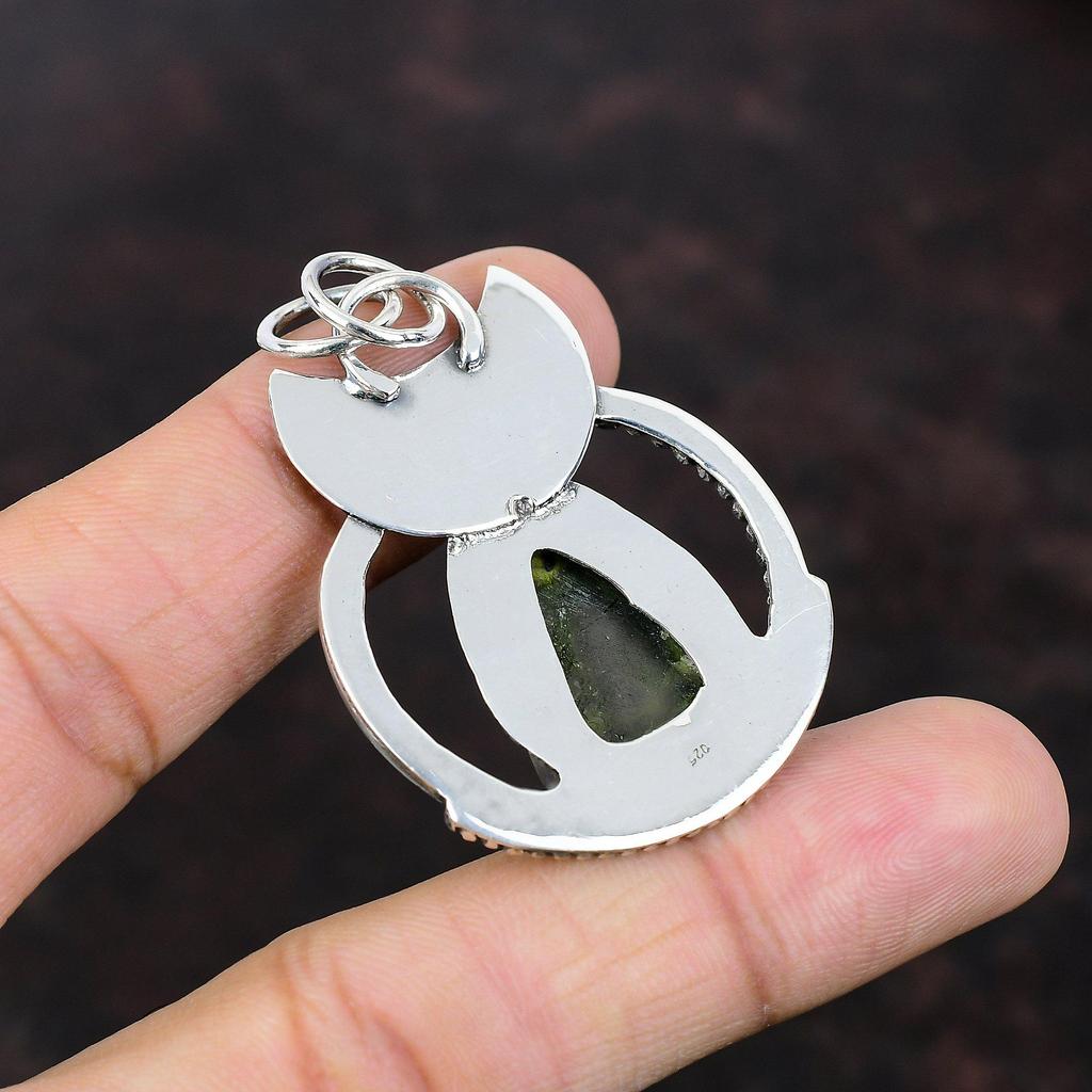 Stichtite Pendant 925 Sterling Silver Pendant Genuine Gemstone Jewelry Statement Pendant Handmade Jewelry Gift For Friend Birthstone Pendant