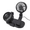 Car Dual Hd   Circulator Fan USB Powered Dashboard Cooling   Circulator Fan Electric Car Cooler Fan