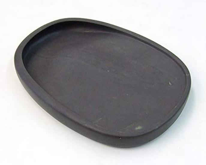 Duanxi Shinkengjai Rock Pond Inkstone 6 inches Inkstone Egg-shaped