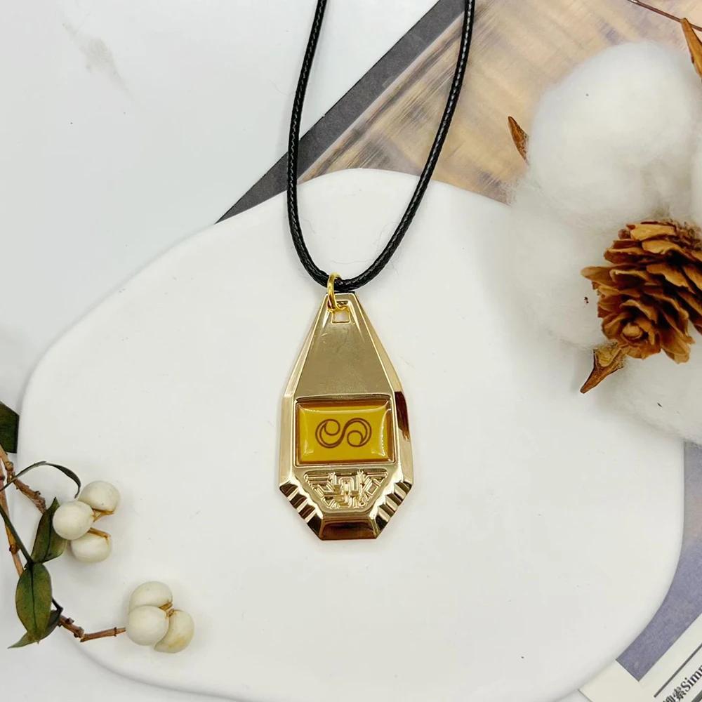 Anime Digimon Adventure Cosplay Necklace Digital Monster Unisex Tag Crest Badges Pendant Choker Jewelry Accessories Gift