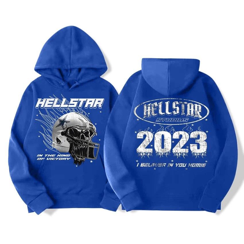 

Толстовка з принтом Hellstar Graphic Printed Unisex s and WoUnisex Осінь/зима Harajuku Hooded Sweatshirt Unisex s Vintage Large Jacket Street Wea S