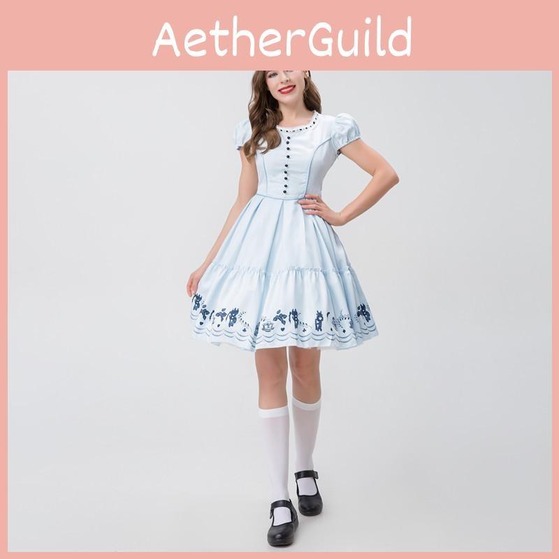 In Alice Wonderland Alice Kingsleigh Cosplay Adult Costumes Performance Stage