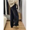 2025 Spring Women's Plus Size Loose Wide-Leg Retro Jeans