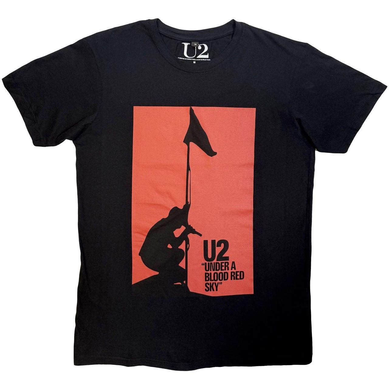 U2 - Blood Red Sky  - Black Carbon t-shirt L