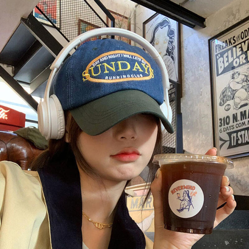 Unisex ball cap Sunday embroidery cap
