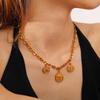 Love Star Moon Multi-Element Diamond Pendant Stainless Steel Light Luxury Diy Bracelet Necklace Pendant Accessories