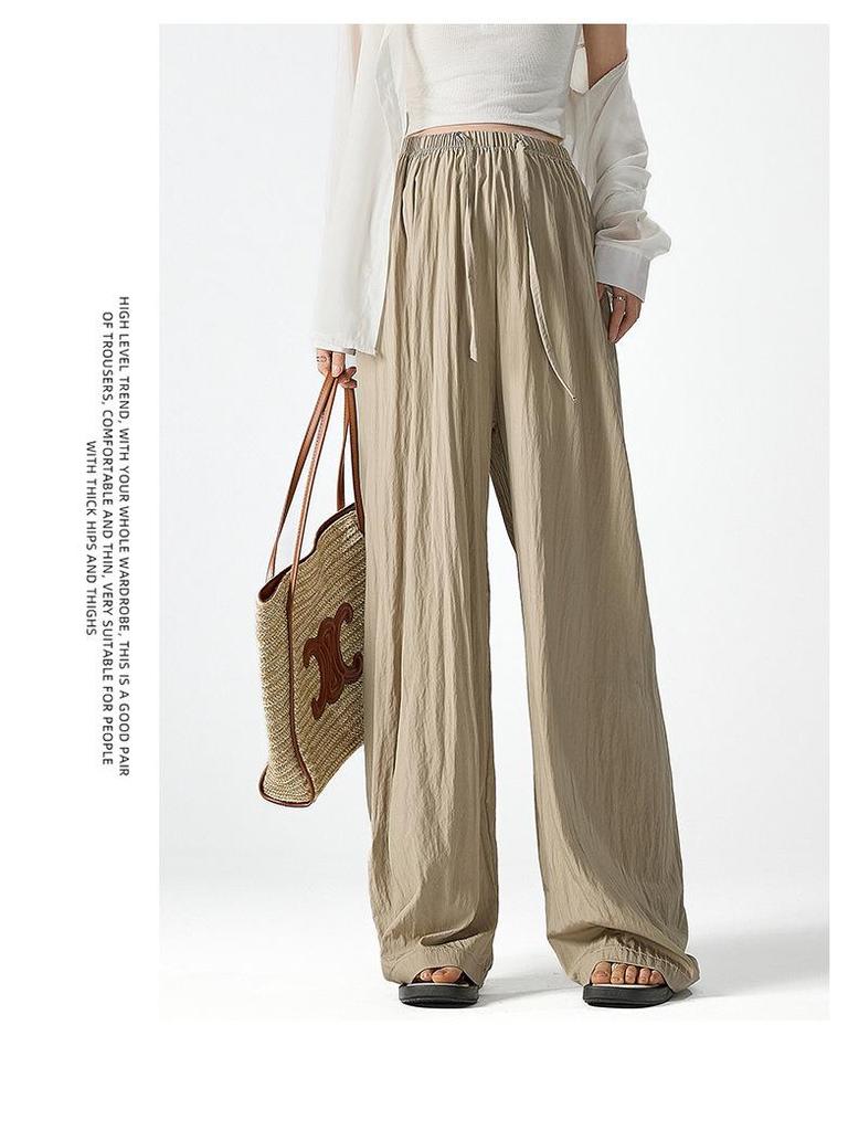 High-End Slimming Spring/Summer Petite Maternity Pants - Long, No Belly Band, Comfortable Style for Women