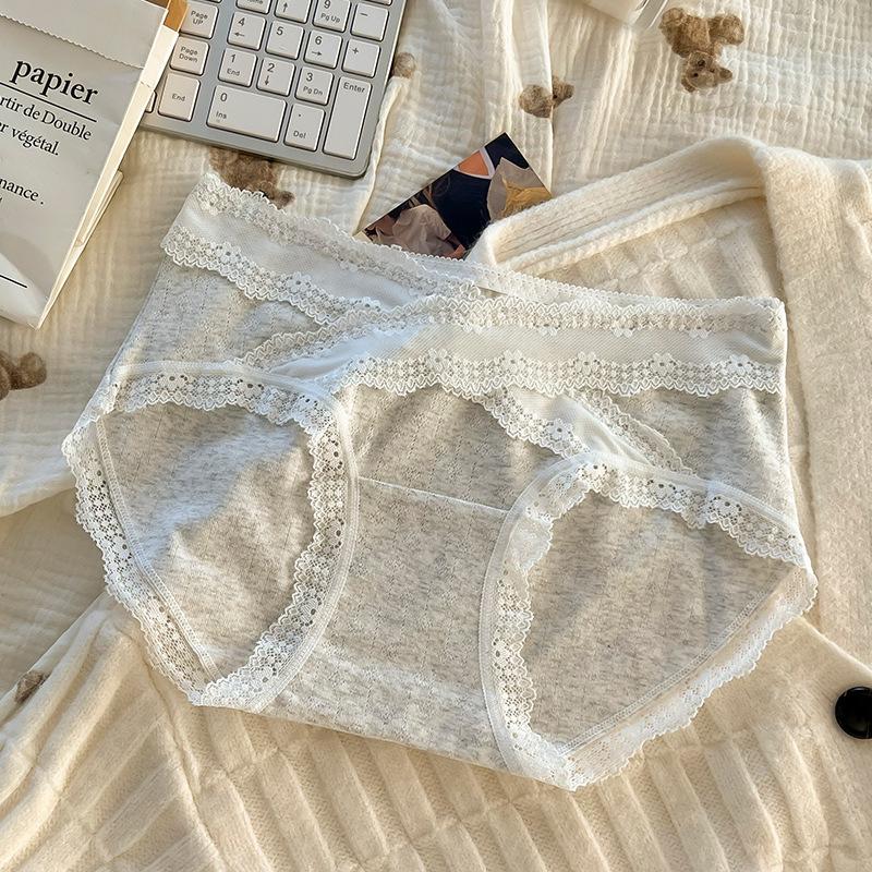 

Lady Sweet Pure Desire Wind Сексуальные кружевные дышащие трусики-брифы без следов и зажимов для бедер XXL светло-серый