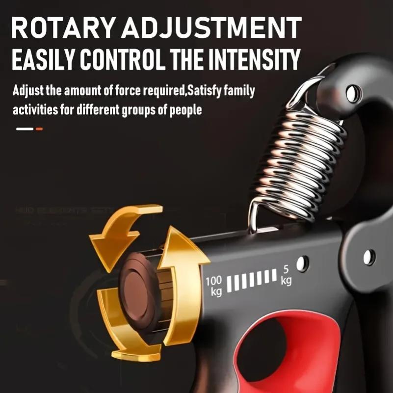 5-100Kg Grip Strength Gym Wrist Expander Hand Strengthener Adjustable Muscle Recovery Fitness Hand Strength Exercise