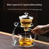 Buzhuo Glass Automatic Magnetic Tea Set