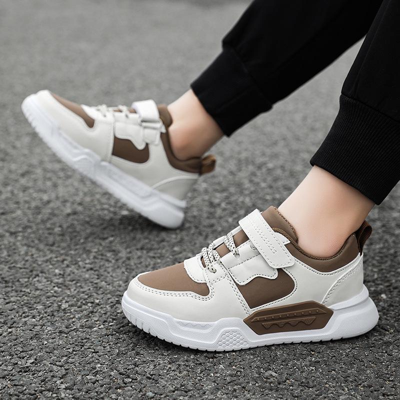 Children's sports shoes Student little white shoes Boys' shoes Board shoes 2025 spring new boys and girls shoes