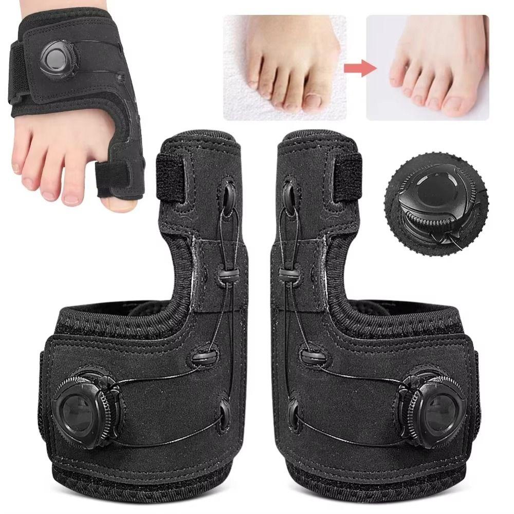 Rotatable Big Toe Straightener Adjustable Bunion Splint Valgus Bunion Valgus Corrector  Men/Women