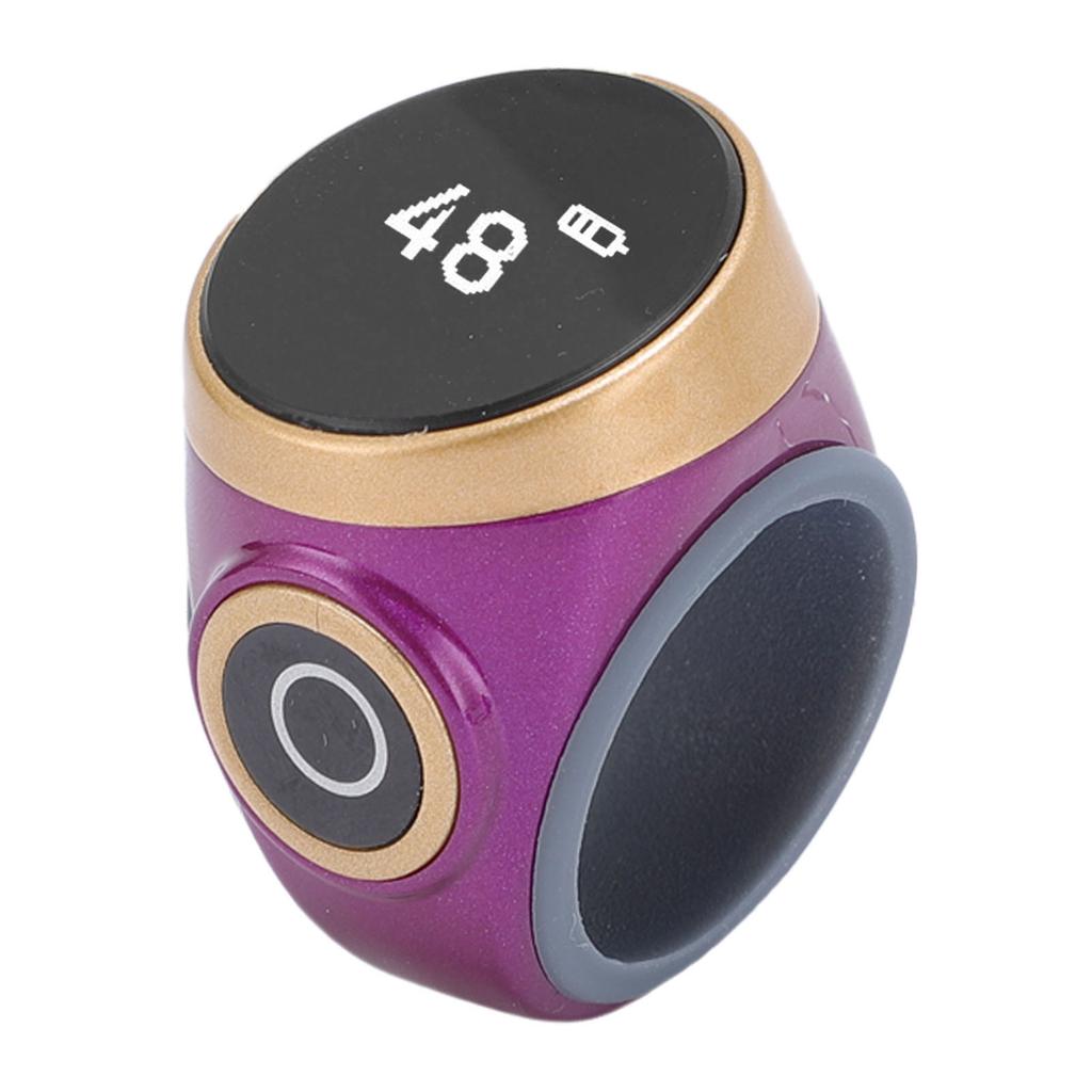 Smart Ring Counter Digital LCD Screen Electronic Finger Ring Counter Touch Control Water Proof