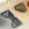 Compact Magnetic Triangle Drain Basket For Small Kitchens With Space Saving Design And For Vegetables Utensils