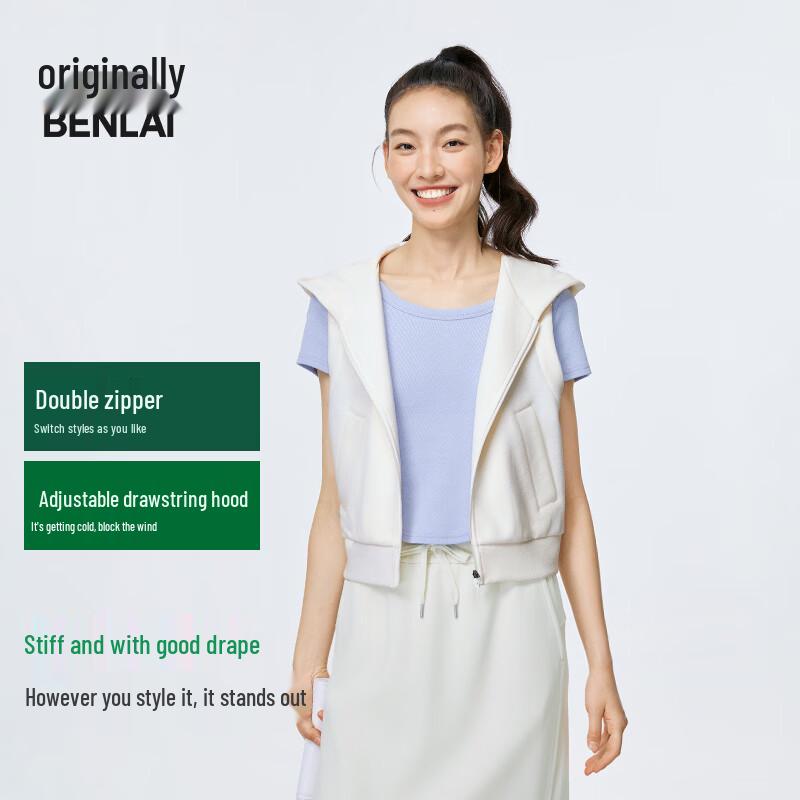 

Women s Knitted Hooded Sleeveless Vest XL