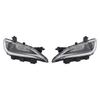 Front/Right/Left Headlight w/LED DRL Compatible with 2016-2017 Chrysler 200  (C/Limited) Replacement for 68284782AA/68284783AA