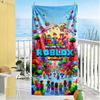 Roblox Beach Towel Super Soft & Absorbent Comfortable Lightweight Portable for Swimming,Beach,Camping, Travel, Beach Accessories,Gym