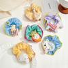 Children's Elastic Hair Bands Cartoon Cute Baby Girls Hair Rope Ties Ponytail Holder Rubber Bands Kids Headwear Hair Accessories