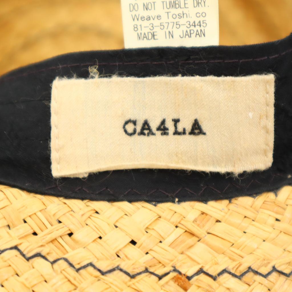 CA4LA Made in Japan Strohhut Beige Strohhut Damen Gebraucht