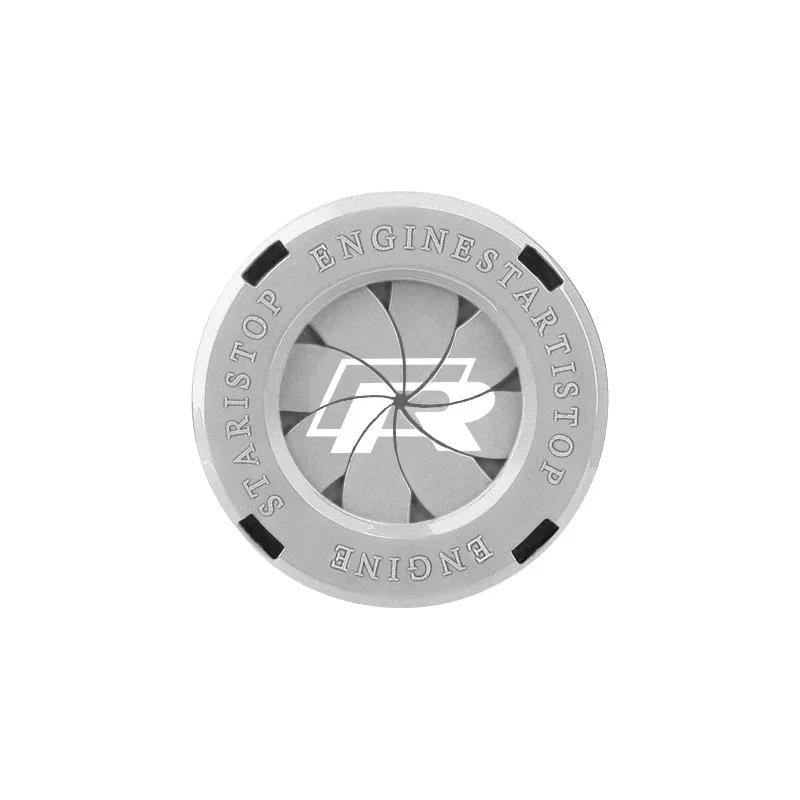 ·Car Onekey Start Stop Button Cover Protection Cap Sticker For VW GTI Rline Polo Golf Passat CC Tiguan Arteon Jetta Scirocco Bor