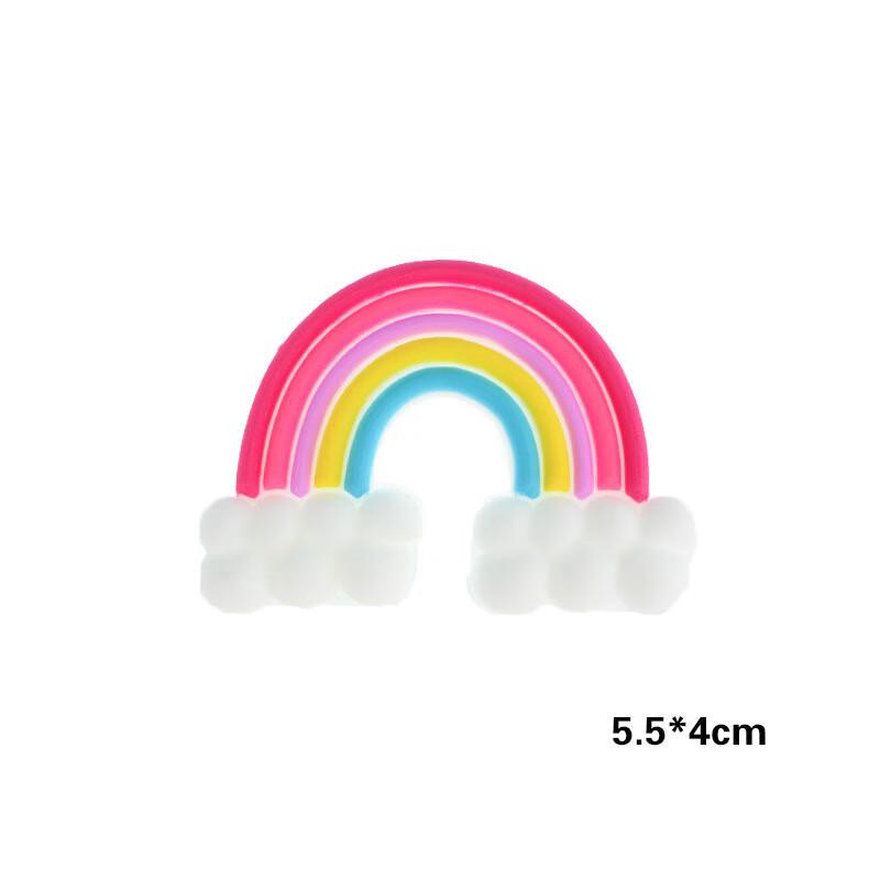 ZISIZ Rainbow Cake Decoration Set