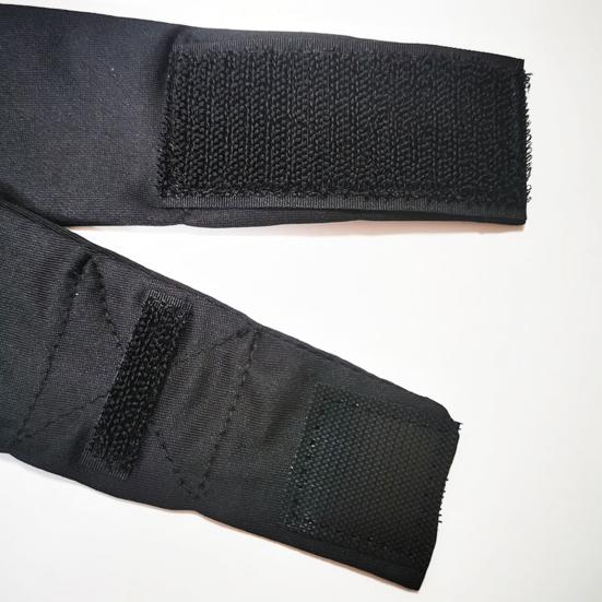 Hairnet Black French Net with Fastener Tape Elastic Ice Silk Trim Hollow Embroidery Lace