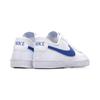Nike Blazer Leather Low top Kids' Skateboarding Shoes White Blue Children Aged 3 7 Years Old CZ7579-100