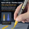 Stedi MA-10~MA-15 Front Valve Type Soft Tip Acrylic Paint Marker Water Based for Gunpla Mecha Figure DIY Hobby Painting Coloring
