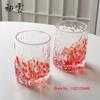 Bicchieri da whisky luminosi rosa da 245 ml Sakura Snow Concetto artistico Cristallo Vino Regalo Tumbler Tazza da whisky luminosa Per donne Boccale da birra