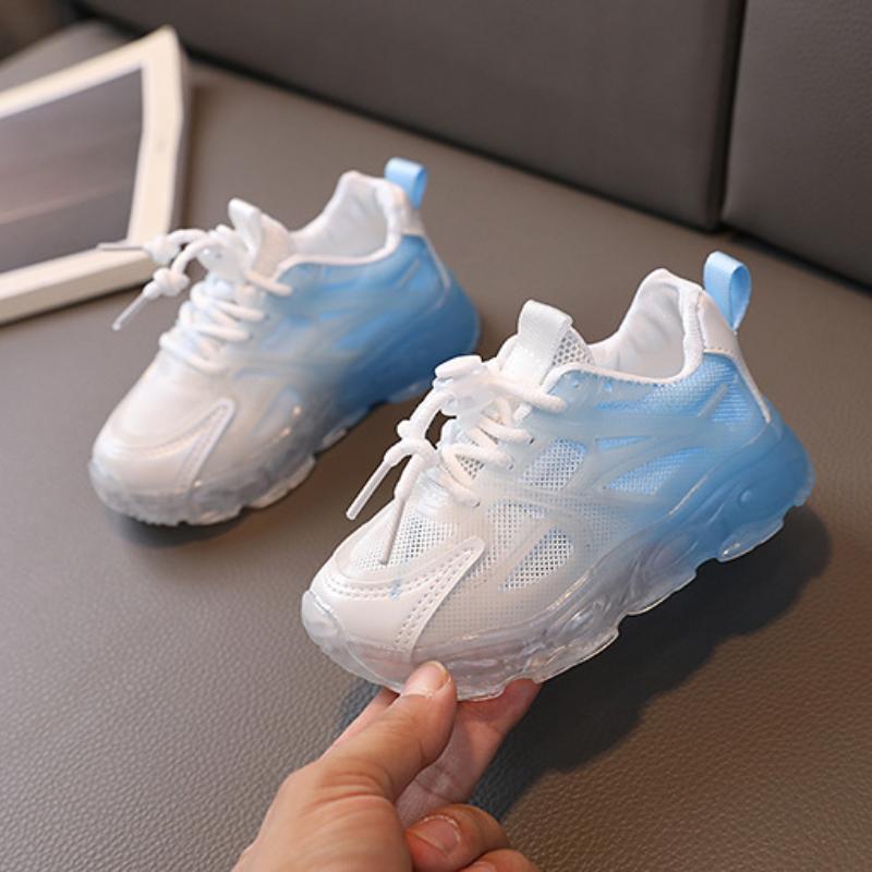 2024 New Children Shoe Autumn Soft Sole Lighting Shoes for Boys Colorful School Casual Girl Shoes Breathable Sneakers Zapatillas