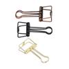 80Pcs Hollow  Clips 0.7in Sturdy Metal Hollow Out Strong Clamping Paper Clamps for Home Office