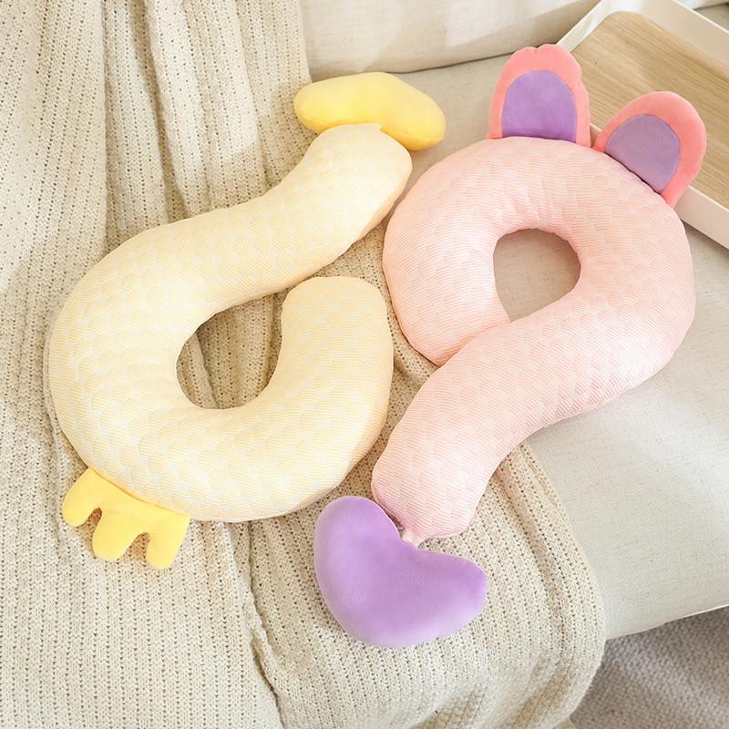 Penguin Kitten Rabbit Panda Headrest Office Napping Car Sofa Pillow Animal