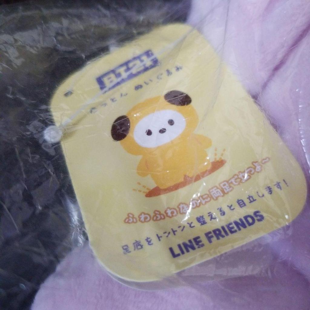 Used BTS JIMIN BT21 Chimmy Taton Romper Plush Toy L size