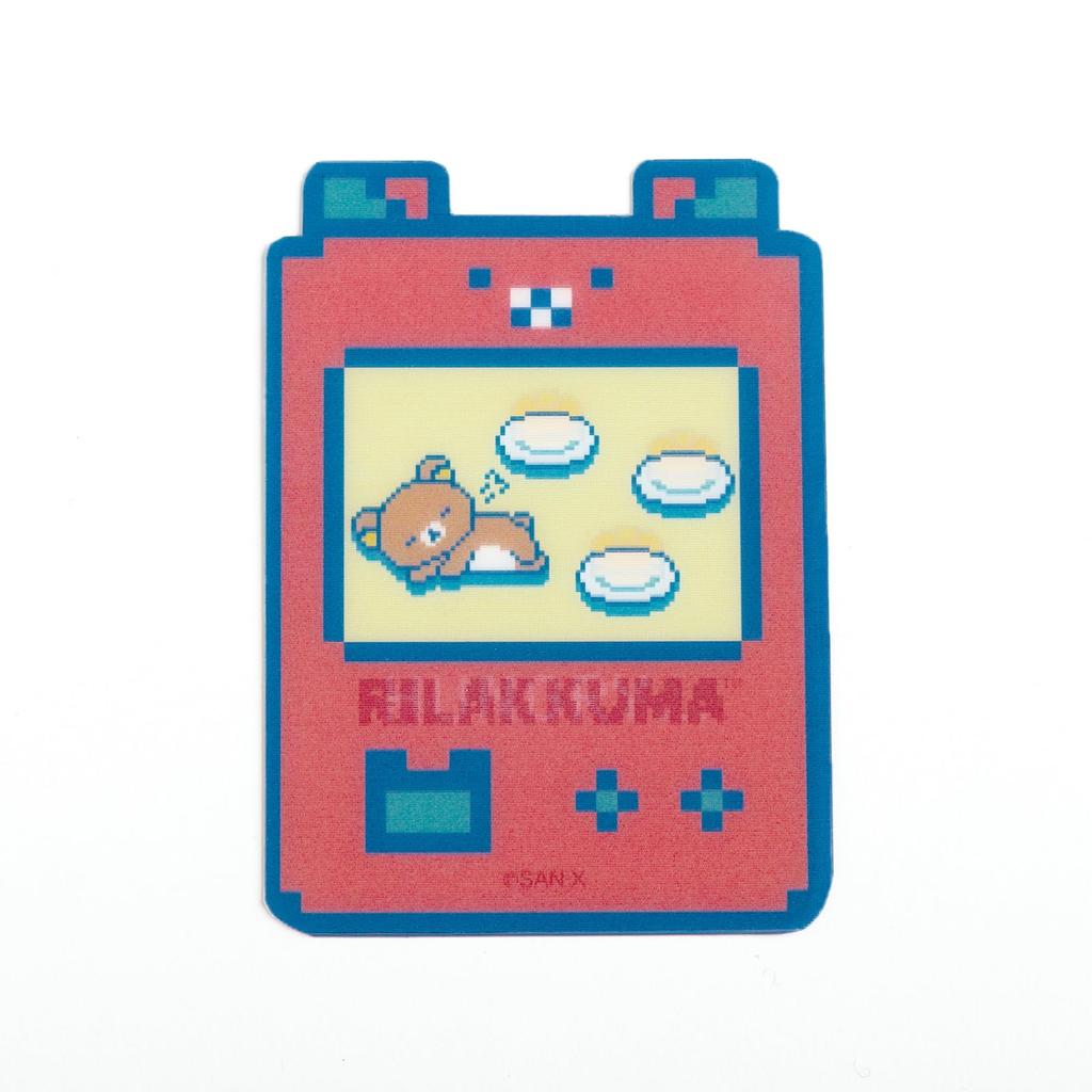 San-X Rilakkuma "Gaming Rilakkuma" Miracle Sticker SE67702 80x57mm     Cute Kawaii Decorative Decals for Gamers