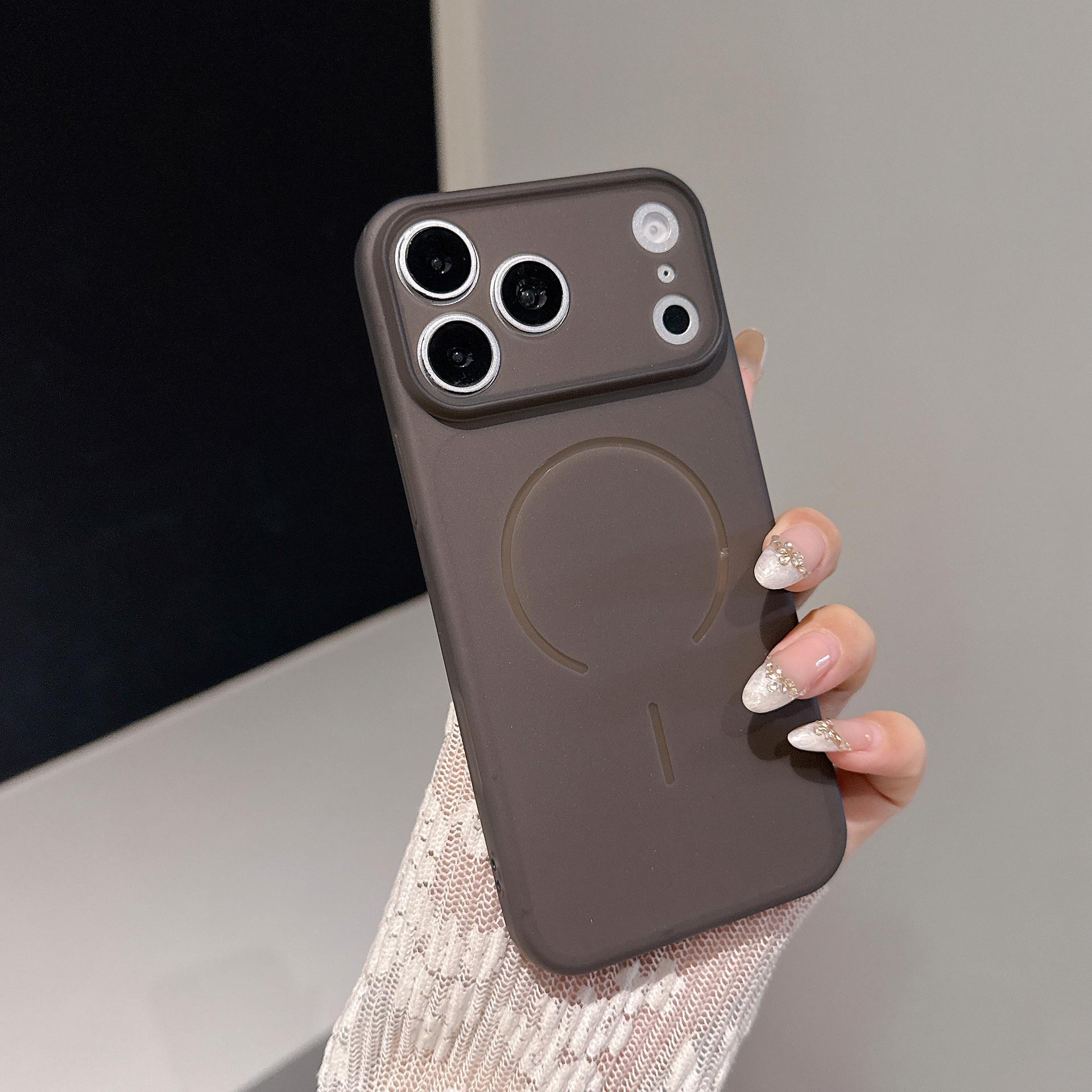 

Compatible Apple iPhone 15/17 PRO Frosted TPU Drop-Proof Soft Case 17 Pro