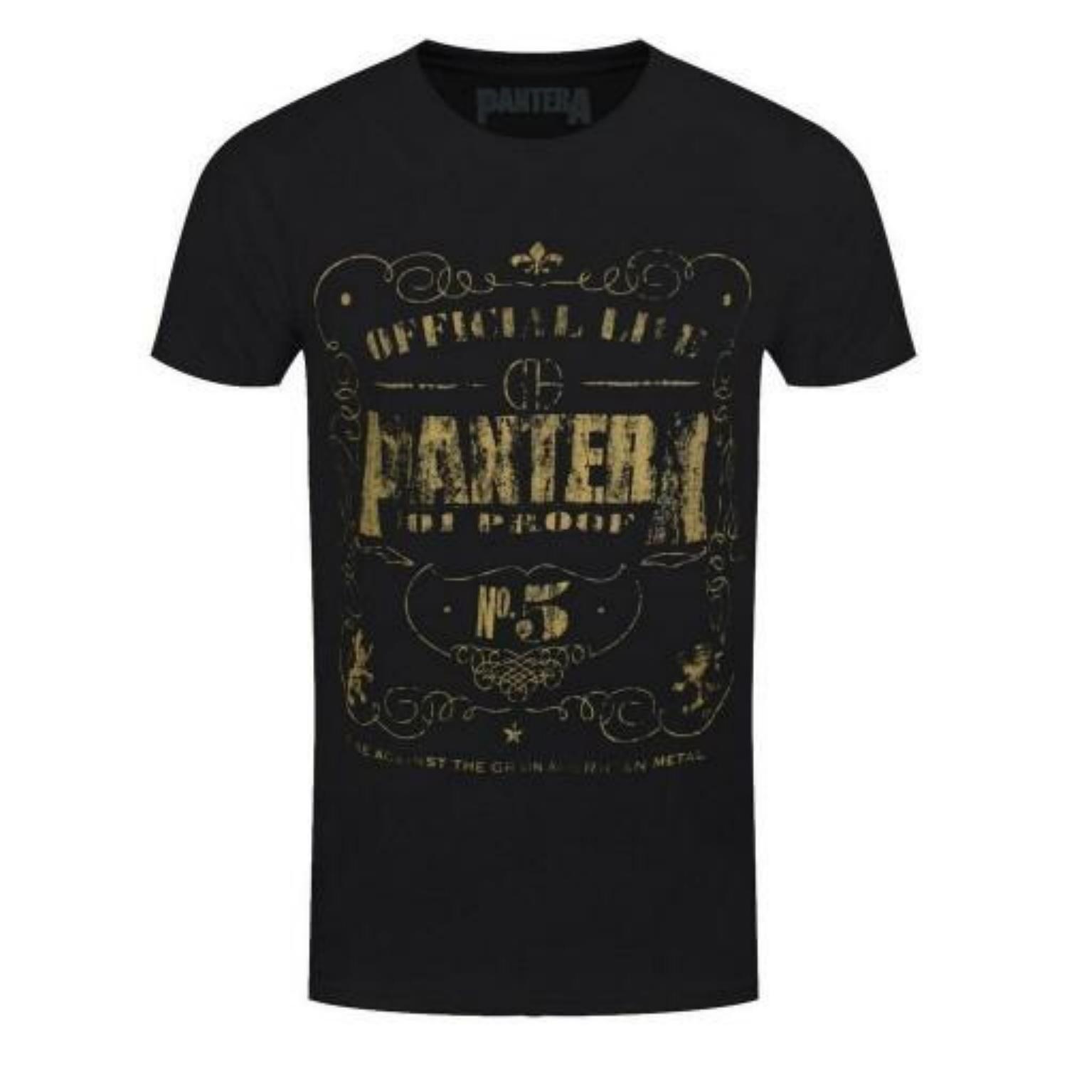 Pantera Unisex Adult 101 Proof Cotton T-Shirt S