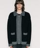 Vastic Colorway Zip-Up Knit_Black / Gray