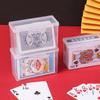 Transparent Plastic Storage Box for Ultraman Game, ID, Practice, and Business Cards