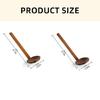 Noodles Soup Spoon Strainer Kitchen Ladles Soup Spoon Wood Serving Spoons Cooking Utensils with Long Straight Handle
