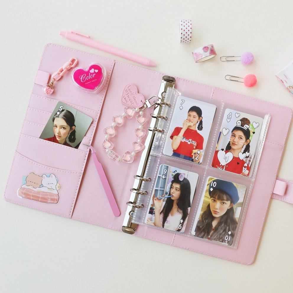 Bom Bom Macaron 6-Round Pokabinder A5 Diary Album with Inner Pages