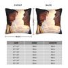 Fundas de Almohada Angélicas y de Jesús de Charlie Kirk Funda de Almohada Cuadrada Linda y Divertida para Silla de Sala de Estar