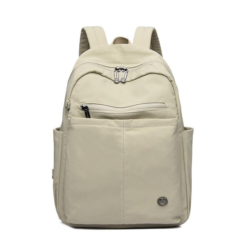 Damen Rucksack Student Große Kapazität Schultasche Leichter Nylon Reiserucksack
