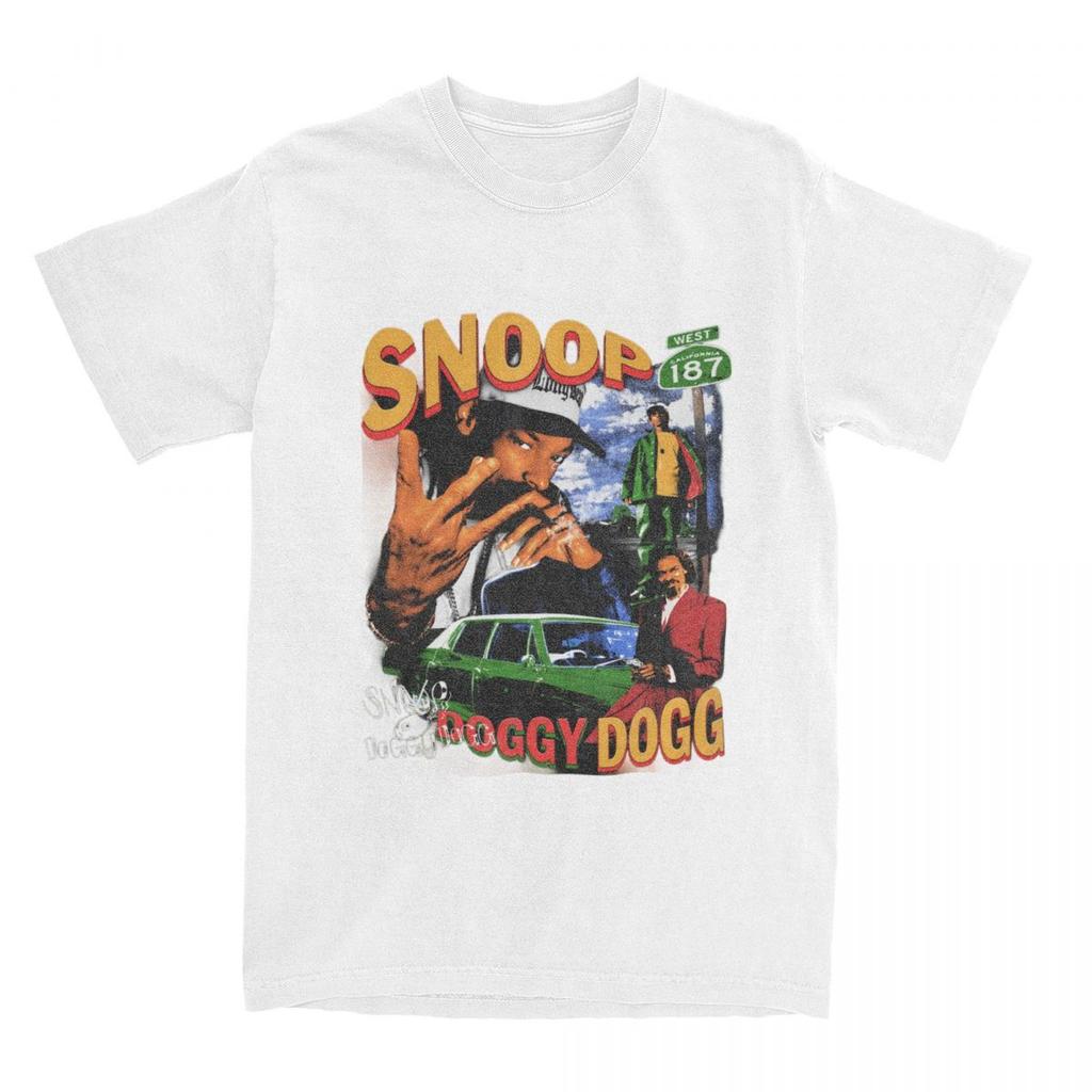 Snoop Dogg Vintage Bootleg T Shirt For Fan Snoop Doggy S Retro Rap Hip Hop Apparel Fashion Tees TShirts Cotton Clothes