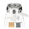 SOTO ST-310/ST-330 Trivet with Wind Shield, Compatible with Iwatani Trangia Burners, Portable, Compact, Multi-Purpose, Solo Camping, and LPG
